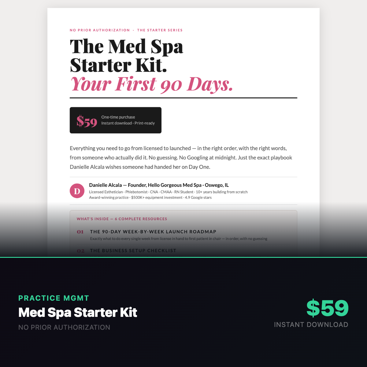 The Med Spa Starter Kit