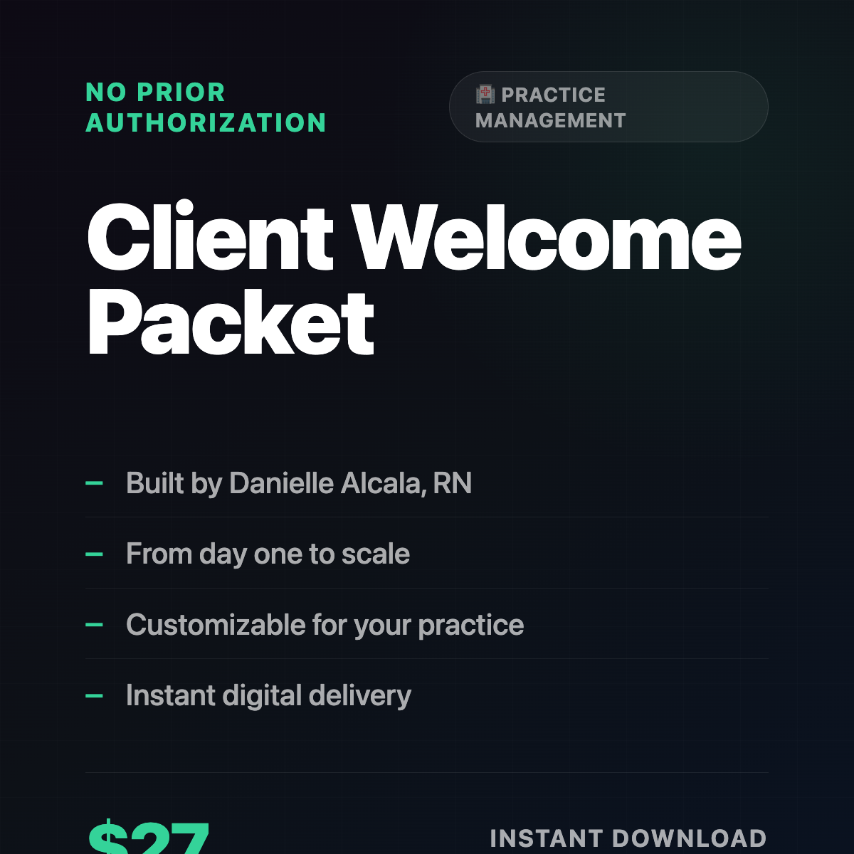 Client Welcome Packet for Med Spas
