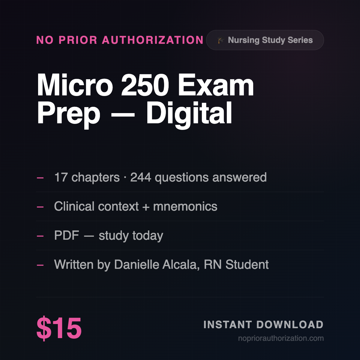 Micro 250 Complete Exam Prep — Digital PDF