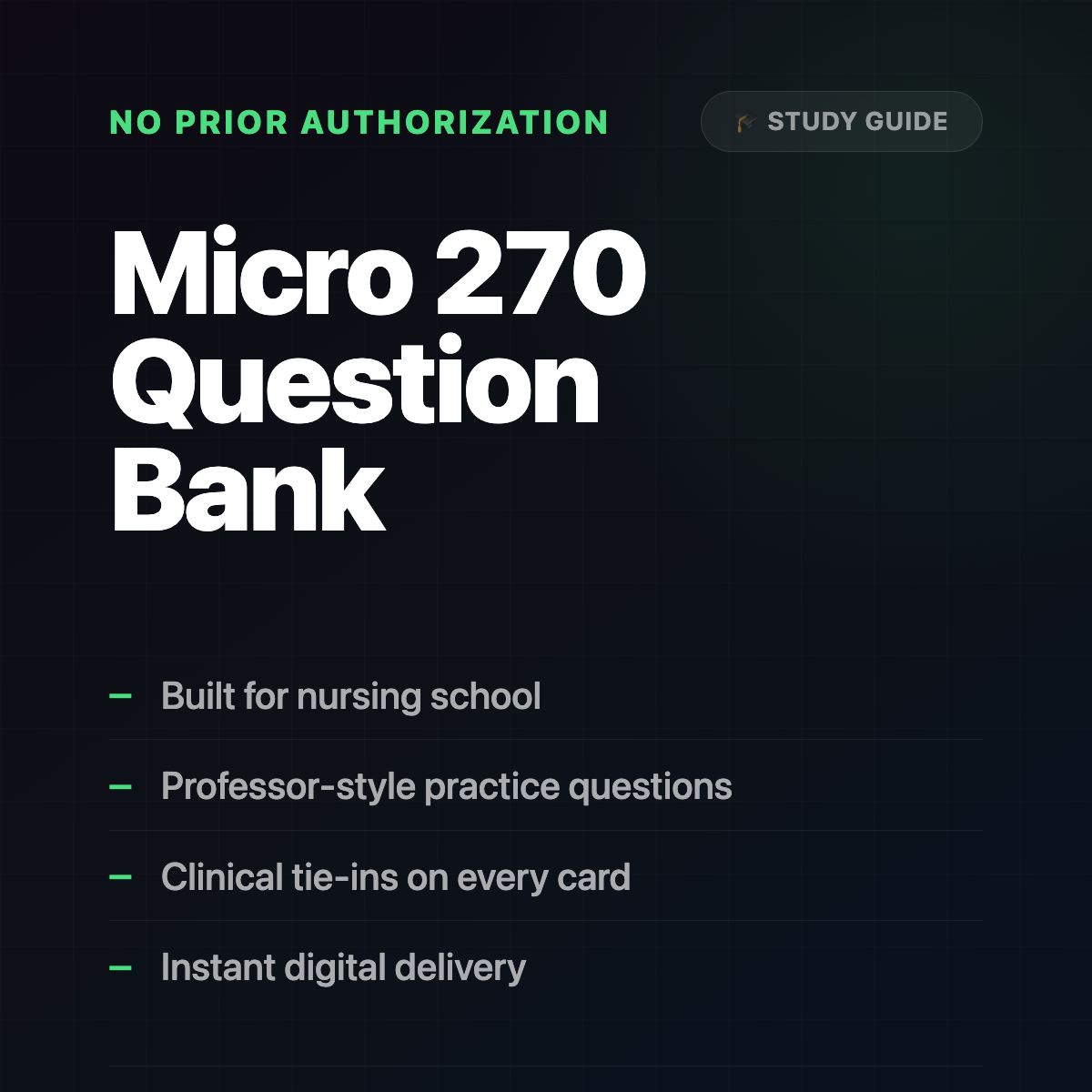 Micro 270 — Complete Question Bank