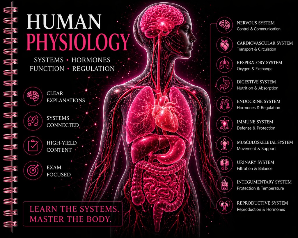 Complete Anatomy & Physiology — Spiral Study Book (Print)