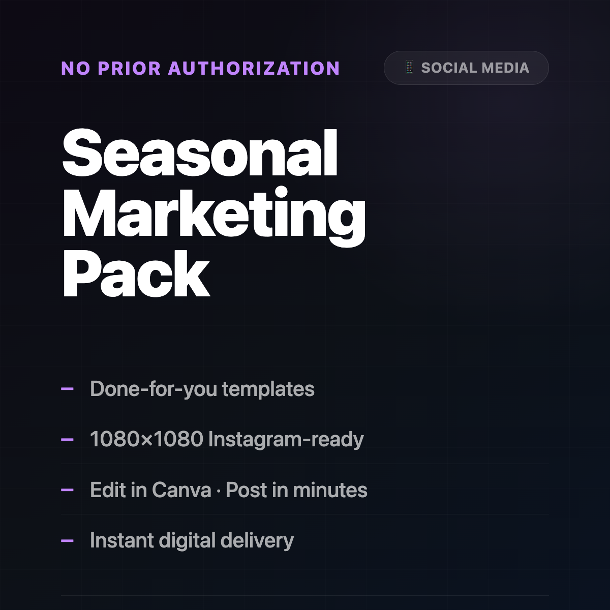 Seasonal Med Spa Marketing Pack
